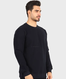 تیشرت آستین بلند مردانه بافت ریز 4416