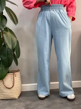 شلوار جین کاغذی زنانه