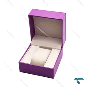 ساعت الکسا اسپشیال A2019 زنانه نقره ای سبز دورنگین Alexa-6215-L