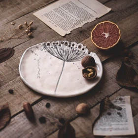 پیش دستی سرامیکی قاصدک