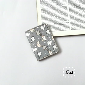 جاکارتی جیبی دخترانه و یونیسکس چرم مصنوعی فانتزی 6 جای کارت ابعاد 107