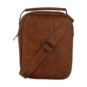 کیف رودوشی چرمی گوگانا مدل GOOGANA - GOOG417 (عسلی)