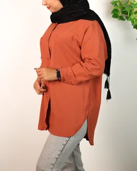شومیز مانتویی زنانه 0681