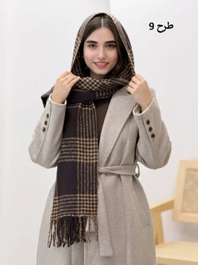 3814-شال موهر فریال