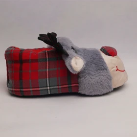 پاپوش حوله ای عروسکی زمستانه گوزن کد 294871