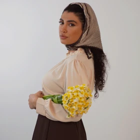 شومیز حریر آنیل