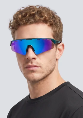عینک آفتابی دی فرانکلین مدل D.franklin Thunder Fifty Low Teal / Mirror Blue