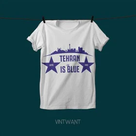 هودی و تیشرت TEHRAN IS BLUE (سفید)