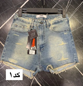 شرتک جین وارداتی دخترانه