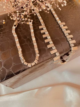 نیم ست نقره ایتالیایی