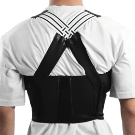 قوزبند طبی ضربدری مدل 0287 مشکی