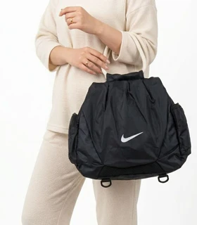 ساک ورزشی کوله شونده نایک مدل NIKE-1257 (مشکی)