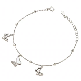 دستبند نقره کد 35123