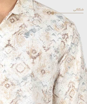 پیراهن لش مردانه طرحدار 4321