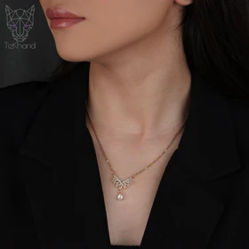 گردنبند استیل طرح فرشته