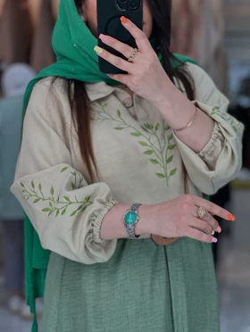 شومیز گل دوزی