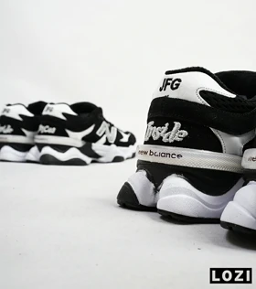 کفش کتانی مردانه و زنانه مشکی سفید NEW BALANCE 9060