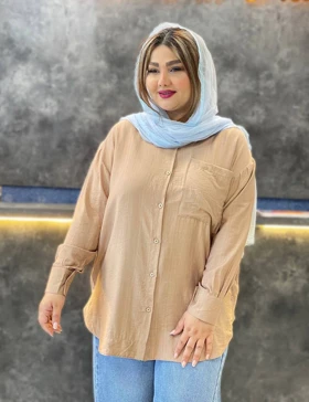 خرید مانتو بغل دکمه ناز کد : 100270
