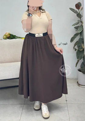 دامن سیلک لیونا