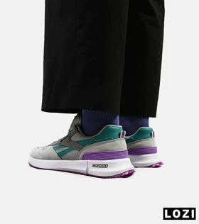 کفش کتانی طوسی آبی بنفش REEBOK Unphased Pro مدل 4613