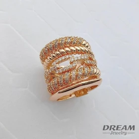 انگشتر زنانه پورتوفینو طرح آلیسا برند DREAM