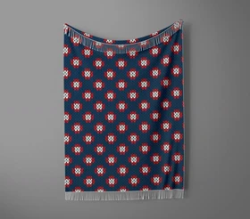 شال مبل ریش دار sofa shawl 385