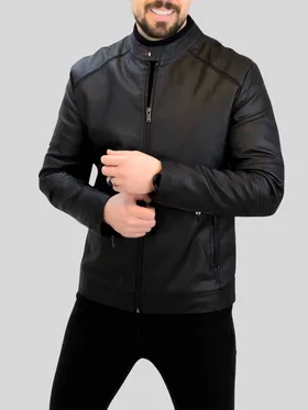 کت چرم 2309 مشکی