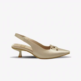کفش مجلسی زنانه پاشنه‌دار 3 سانت مدل 400351 _ sandal valentino