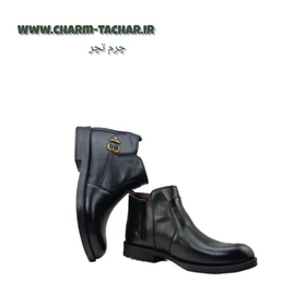 نیم بوت بزرگ پا مردانه چرم طبیعی