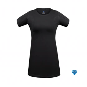 زیرسارافونی ضد تعریق آستین کوتاه مشکی