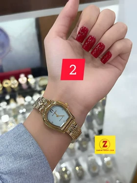 ساعت مچی زنانه استیل دو رنگ