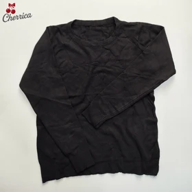 بلوز سفید و مشکی کریستال کد 5