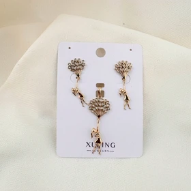 نیم ست دخترک بالون دار ژوپینگ بدون زنجیر