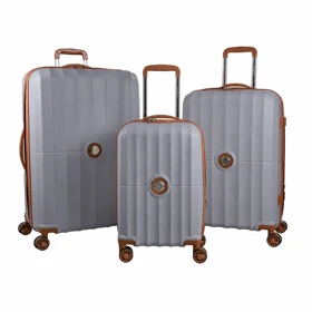 چمدان ماژرو مدل Delmont-3X مجموعه 3 عددی (طوسی)