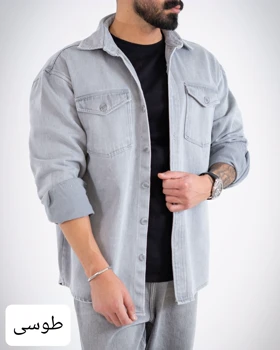 پیراهن جین مردانه وارداتی-کد4767
