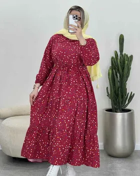 پیراهن طرح دار(41)کد3512