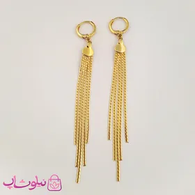 گوشواره زنانه ریشه ای آویز بلند ژوپینگ