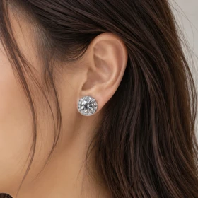 گوشواره الماسی لوکس