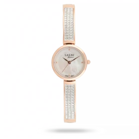 ساعت مچی زنانه لاکسمی بند استیل رزگلد کد Laxmi 8231/3