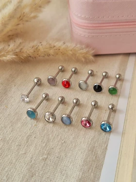 پیرسینگ زبان استیل