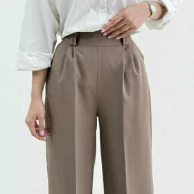 شلوار پارچه ای زنانه کرپ مازراتی