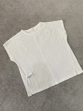 تیشرت سفید مینیمال ZARA