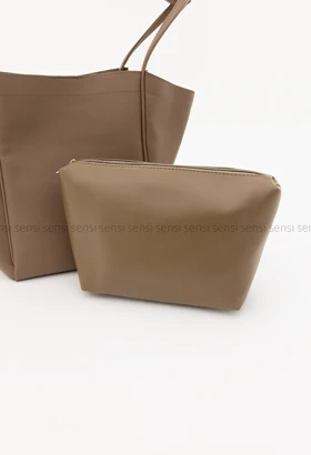 کیف چرم سطلی کد1004399