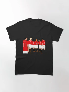تیشرت ورزشی منچستریونایتد | تیشرت Manchester United F.C طرح Class of 92 کد 146695