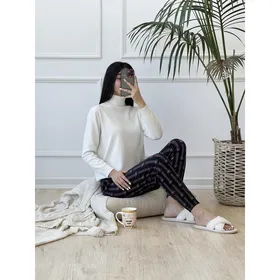 شلوار مخمل عروسکی