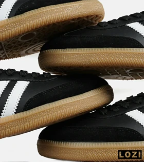 کفش کتانی مردانه و زنانه مشکی سفید کرم ADIDAS Samba