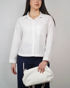 شومیز لینن کراپ(کد 229-1135)