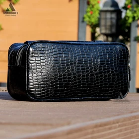 شوز بگ دستی چرم Shoes Bag A04