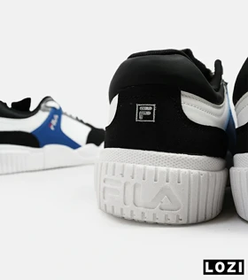 کفش کتانی مردانه سفید آبی مشکی FILA مدل 5373