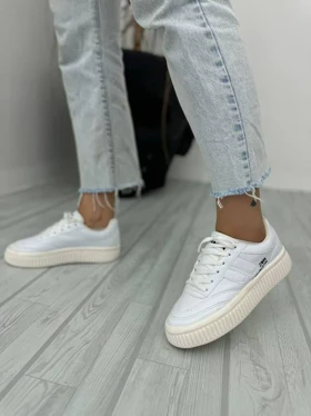 کفش زارا دو خط زنانه (ZARA) سفید